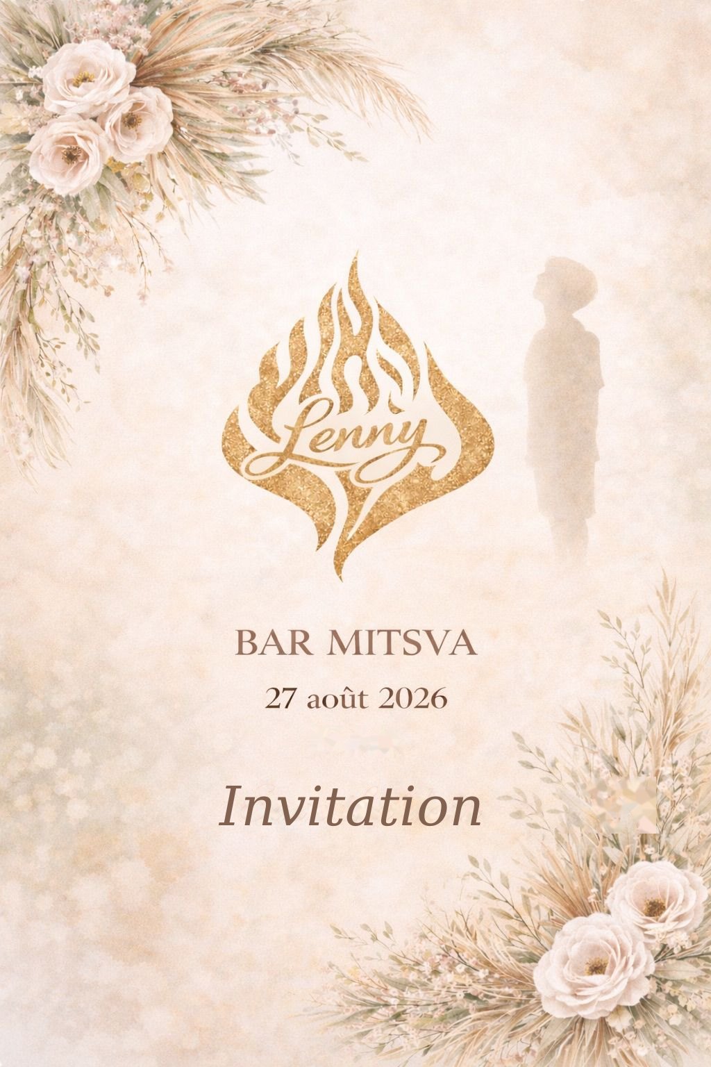 Bar Mitsva de Lenny — 27 août 2026 à Paris
